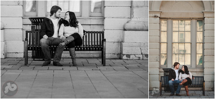Kerrianne and Michael - Downtown Kingston Engagement Photography