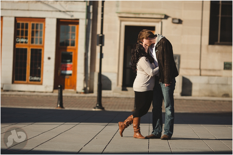 Kerrianne and Michael - Downtown Kingston Engagement Photography