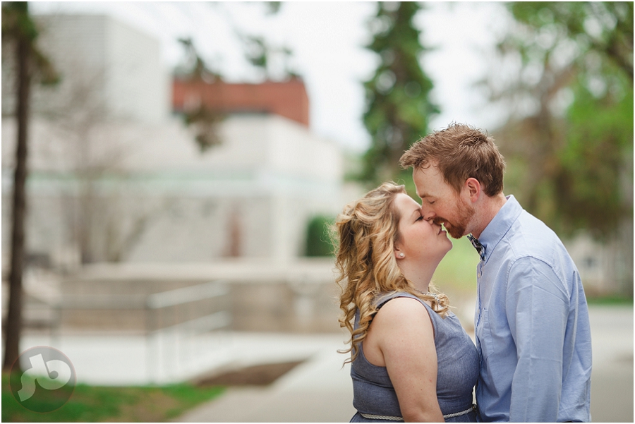 Ashley and Mike - Kingston Engagement Photography at Queen's University