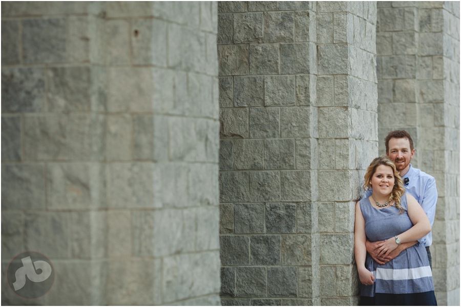 Ashley and Mike - Kingston Engagement Photography at Queen's University
